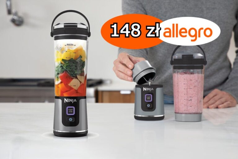 Ninja Blast – przenośny blender za 148 zł zamiast 199. Taka promocja od producenta