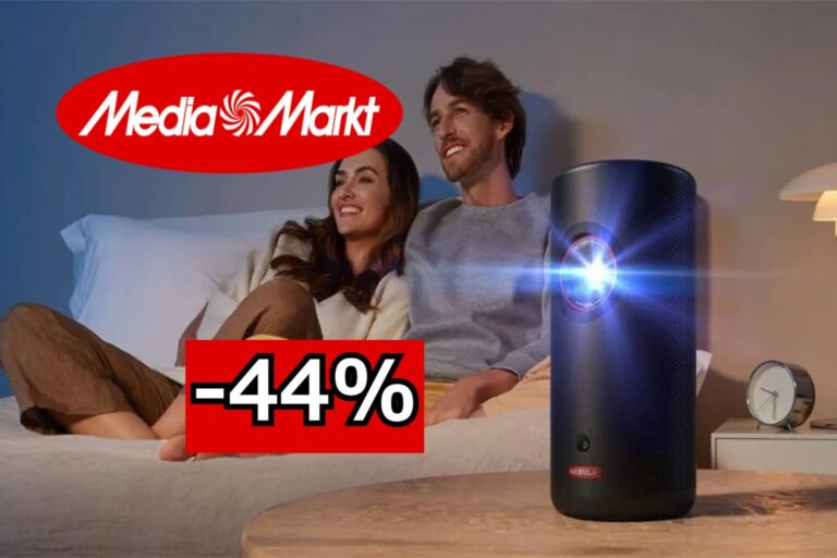 Przenośny projektor z Google TV 1600 zł taniej. Chodzi o model NEBULA Capsule 3 Laser