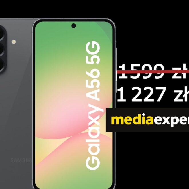 Media Expert sprzedaje Samsunga Galaxy A56 z europejskiej dystrybucji dużo taniej