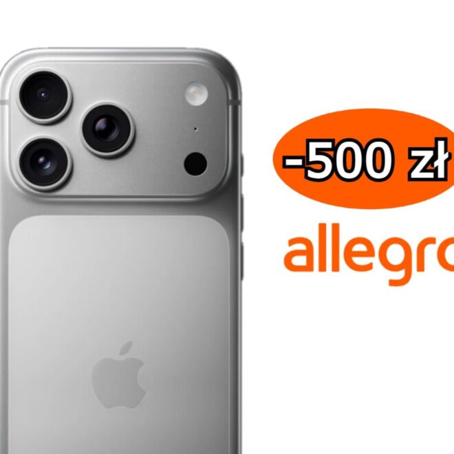 I już iPhone 17 Pro kosztuje 500 zł mniej niż na premierę. Promocja na Allegro w wersji 256 GB