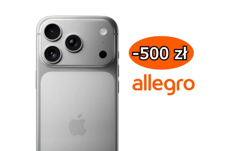 I już iPhone 17 Pro kosztuje 500 zł mniej niż na premierę. Promocja na Allegro w wersji 256 GB