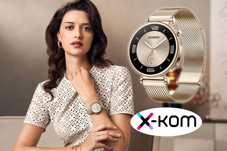 Huawei Watch GT 4 w najbardziej eleganckiej wersji złotej w rekordowej cenie X‑kom