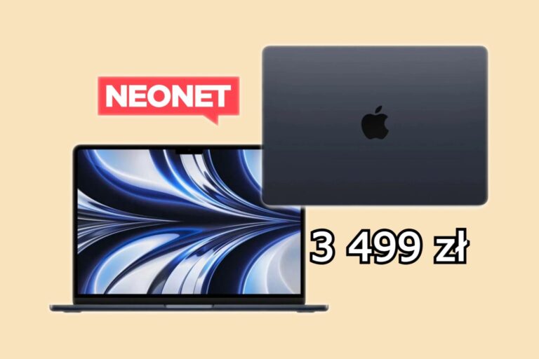 Laptop MacBook Air M2 16 GB/256 GB za 3499 zł. Karnawałowa promocja Neonet