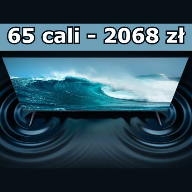 65-calowy telewizor za około 2000 zł? W tej promocji lepszego teraz raczej nie ma