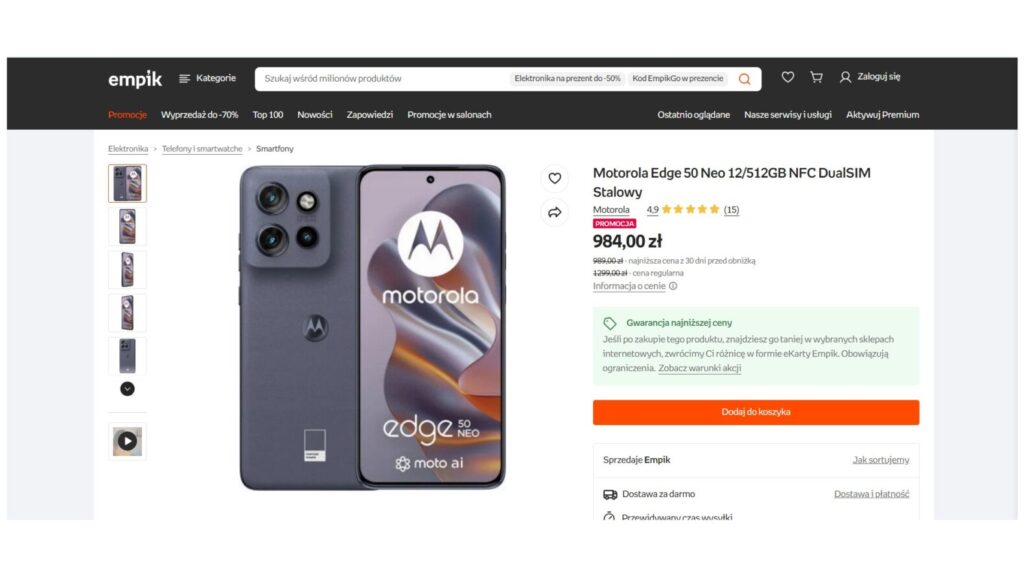 Motorola Edge 50 Neo