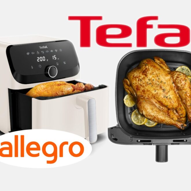 Tefal kontunuuje swoją wyprzedaż. Ich najbardziej okazały Air Fryer 7,5 l poniżej 300 zł