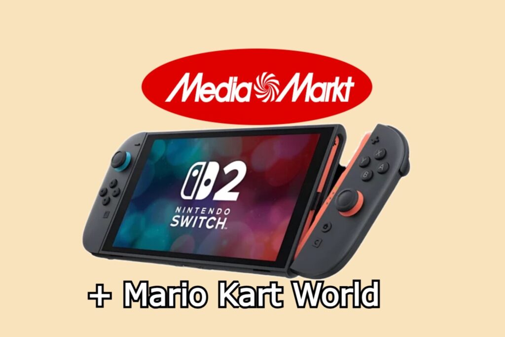 Konsola NINTENDO Switch 2 Black + Mario Kart World
