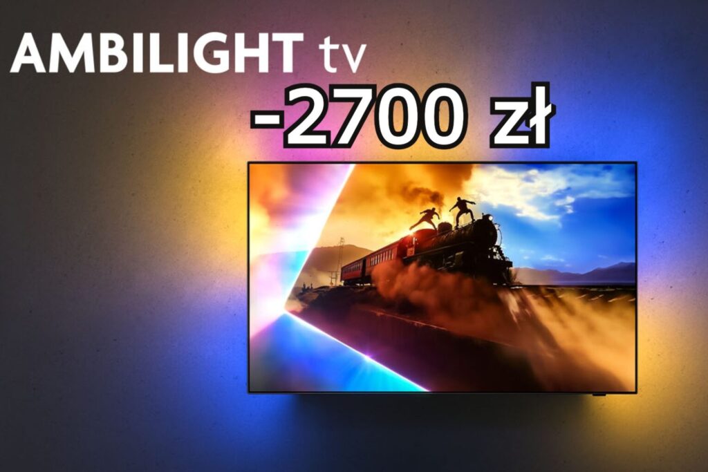 Philips Telewizor Ambilight 4K OLED
