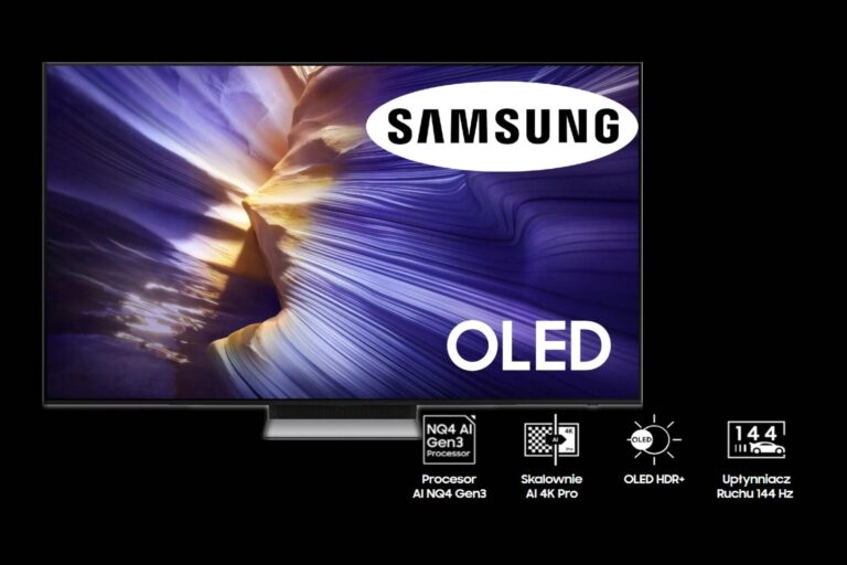 Obecnie taniej nie kupi się telewizora Samsung OLED S90F. Promocja obniża cenę do 5999 zł