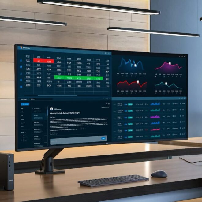 Dell stawia na 4K QD-OLED i pokazuje pierwszy 52-calowy monitor 6K