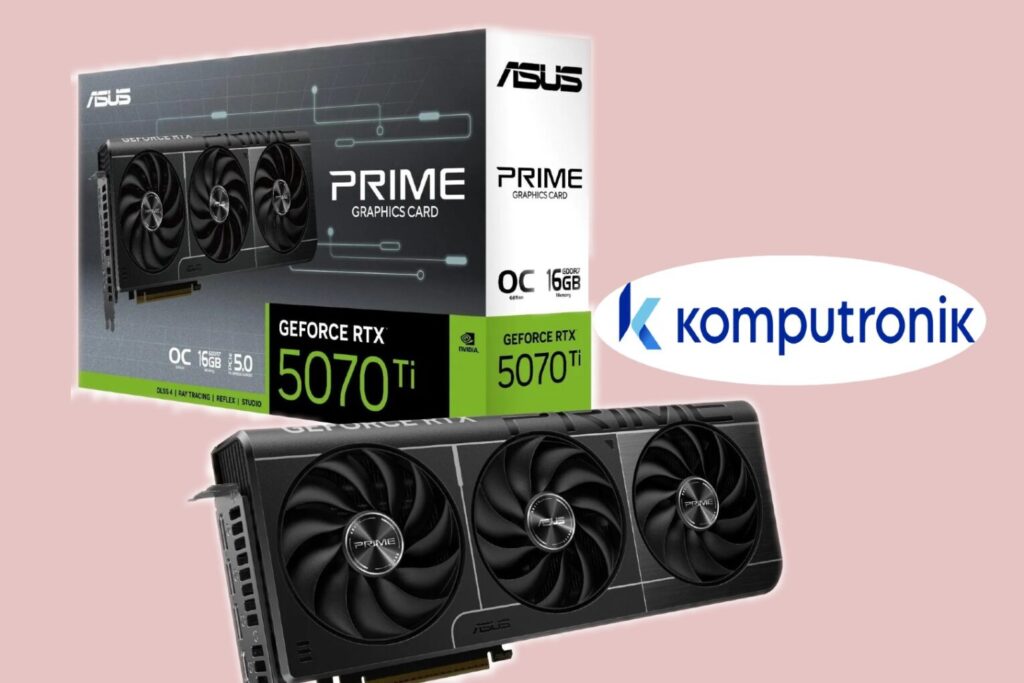 Karta graficzna ASUS GeForce RTX 5070 Ti PRIME OC 16GB DLSS 4