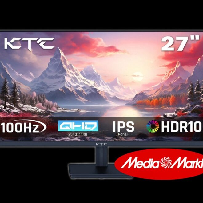 Z 669 na 420 zł w Media Markt. 27-calowy monitor QHD 100 Hz KTC