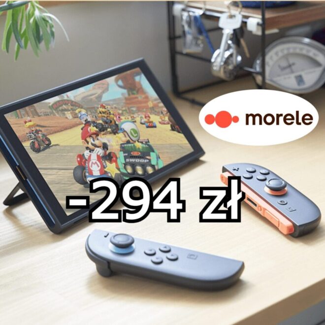 Nintendo Switch 2 prawie 300 zł tańsze  w sklepie Morele. Takiej ceny wcześniej nie było