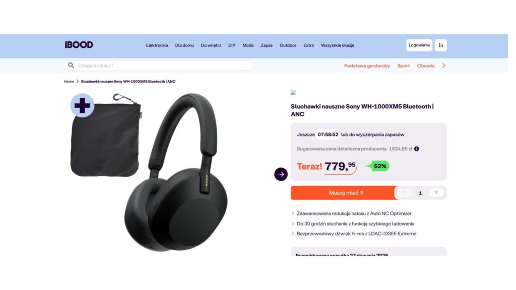 Sony WH-1000XM5SA