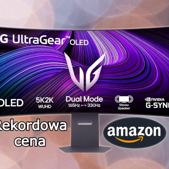 Amazon przecenił monitor LG UltraGear. 45-calowy OLED 5K2K kosztuje teraz 759 zł mniej