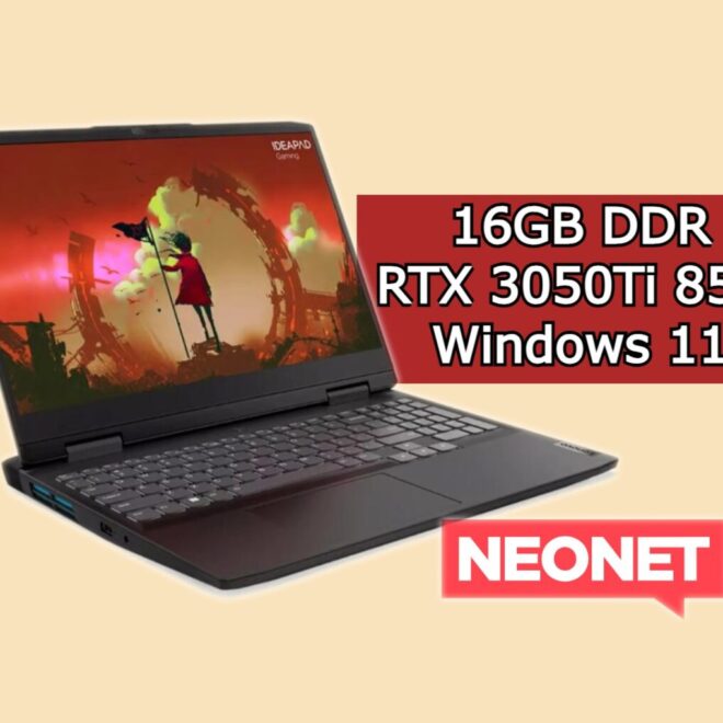 Karnawał w Neonet i laptop 815 zł taniej. To Lenovo z RTX 3050 Ti za 2799 zł