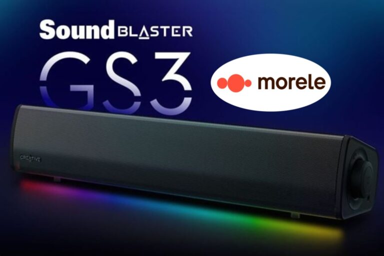 Soundbar 2.0 za 175 zł w Morele. Creative Sound Blaster GS3 z gamingowym zacięciem