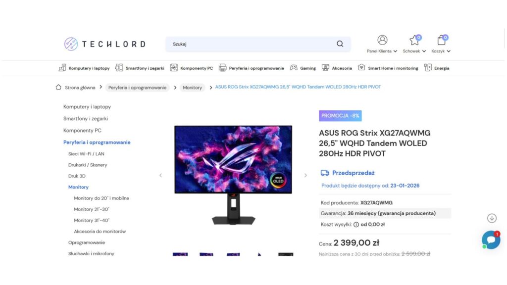 Monitor ASUS ROG Strix