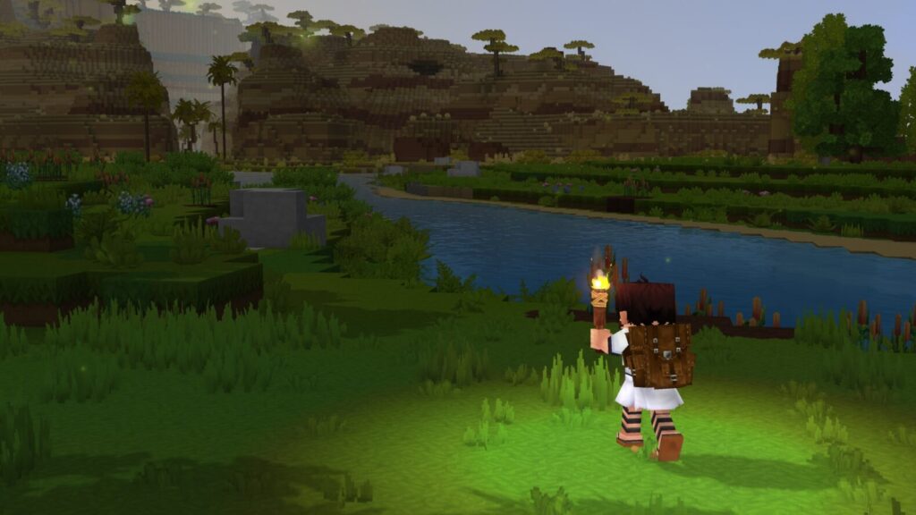 Screen z gry Hytale
