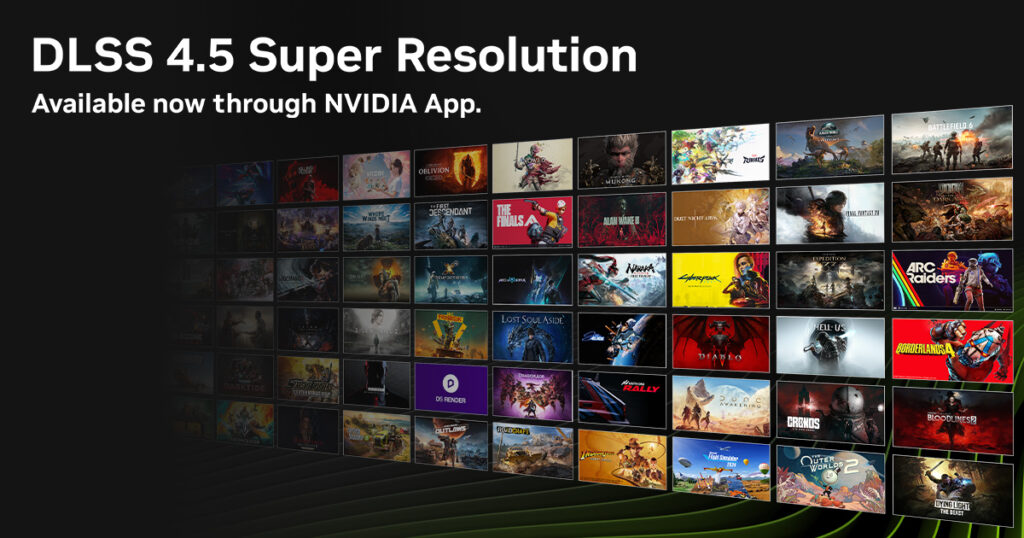Nvidia dlss 4.5