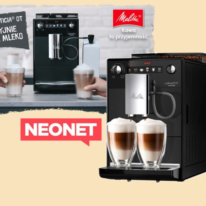W takiej cenie wypada zerknąć. Ekspres automatyczny Melitta w promocji Neonet za 1749 zł