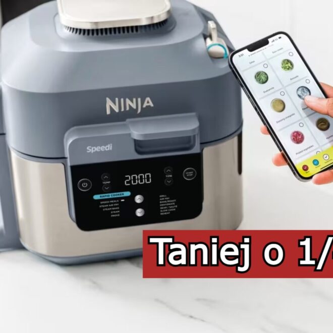 Ninja tnie cenę mocarnego multicookera. Sprzęt 12w1 taniej o 1/4