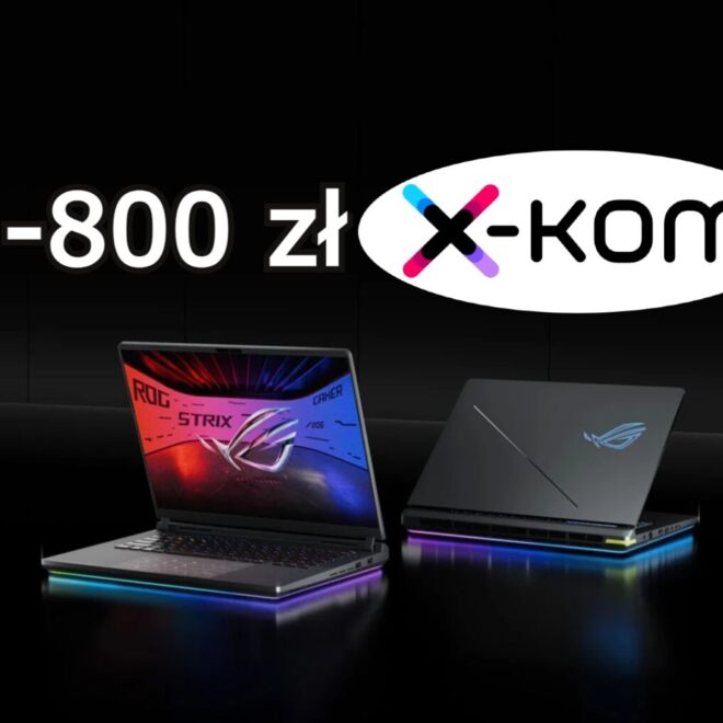 Obniżka -800 zł i ostatnie sztuki w X-Kom. Laptop ASUS z RTX 5050 w promocji