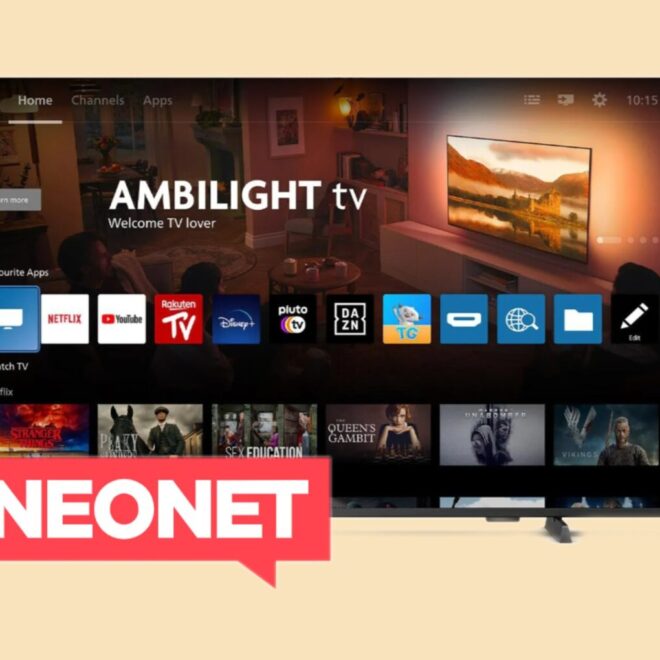 55″ telewizor Philipsa QLED z podświetleniem Ambilight za 1 599 zł. Taka cena w Neonet