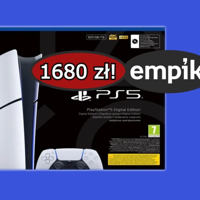 PlayStation 5 Slim znowu tanio. W Empiku za 1680 zł