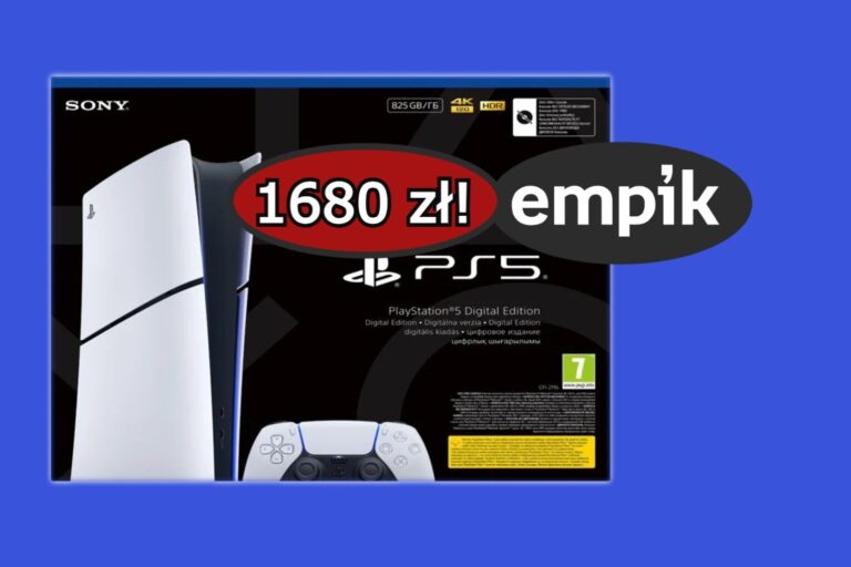 PlayStation 5 Slim znowu tanio. W Empiku za 1680 zł