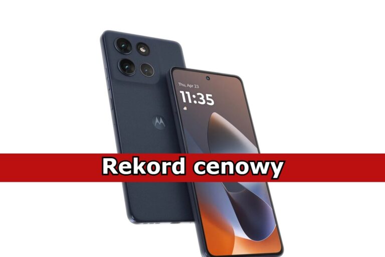 Motorola moto G86 z rekordem cenowym. 999 zł za wersję 12/256 GB