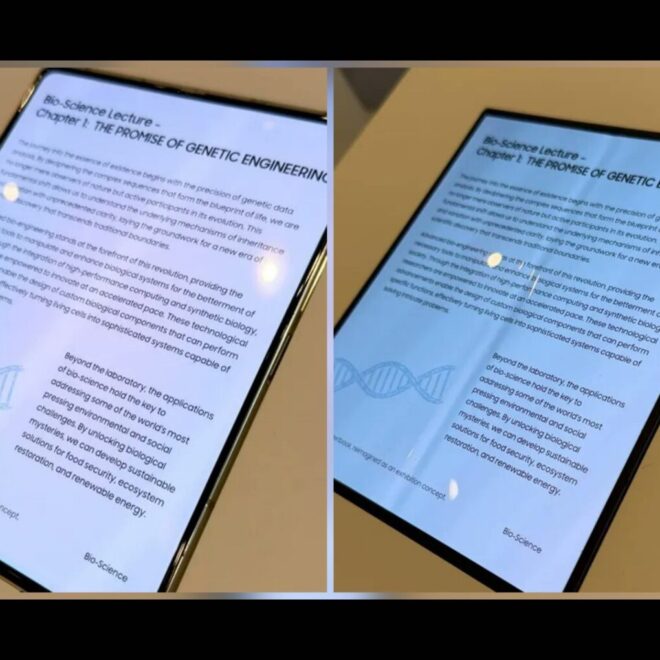 Samsung pokazał składany ekran bez widocznego zagięcia na CES 2026