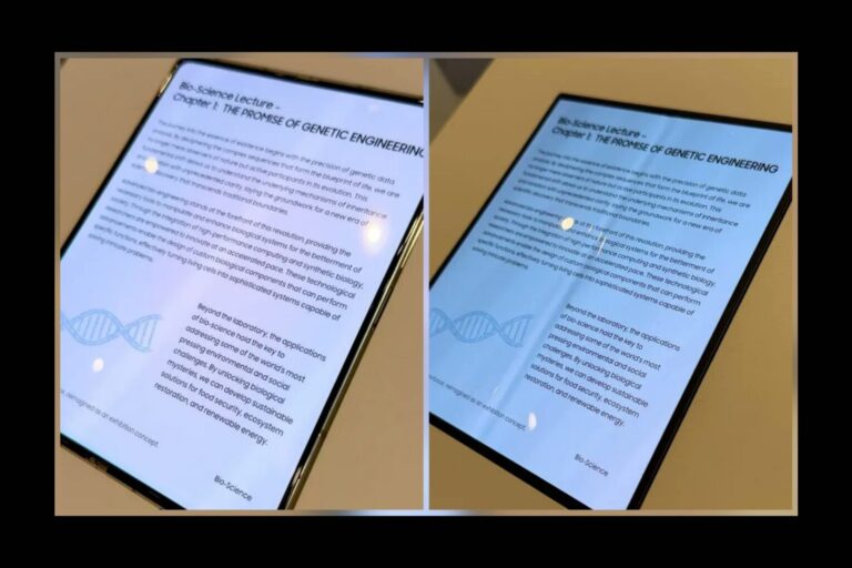 Samsung pokazał składany ekran bez widocznego zagięcia na CES 2026