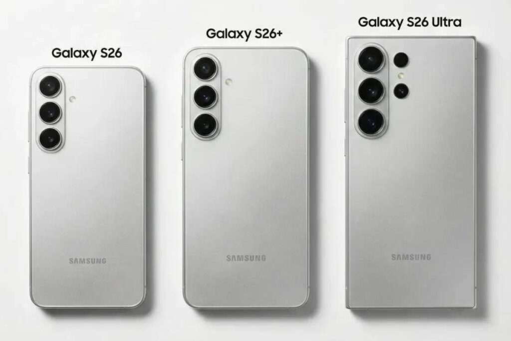 Trzy wersje Samsung Galaxy S26