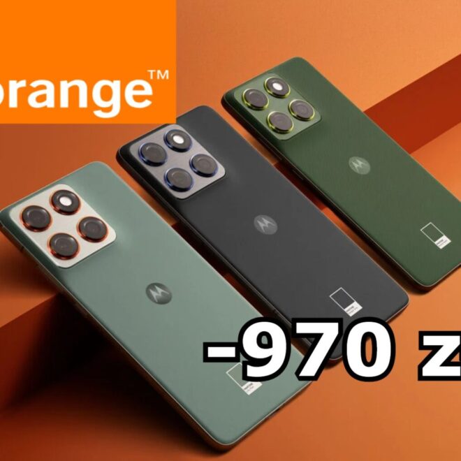 Orange wyprzedaje Motorolę Edge 70 aż prawie 1000 zł taniej, i to bez abonamentu