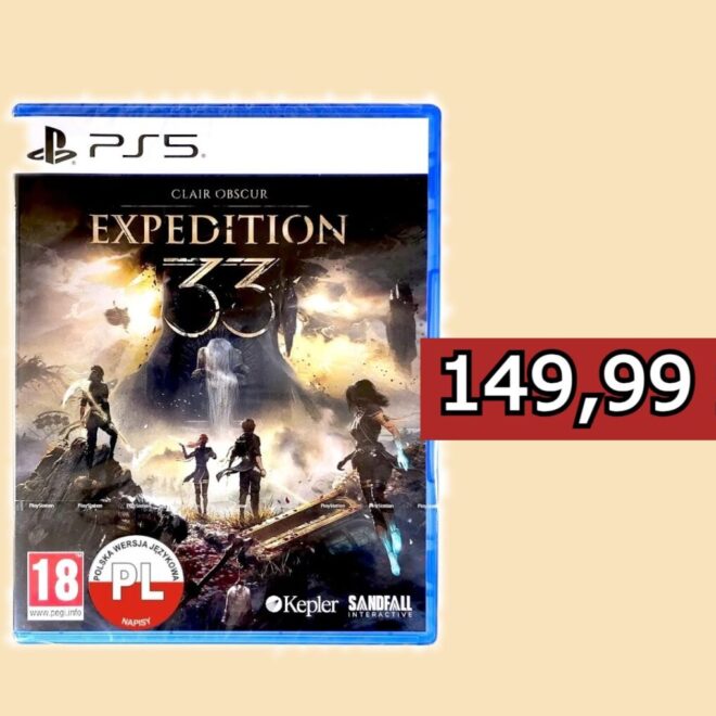 150 zł za wersję pudełkową Clair Obscur: Expedition 33 na PS5. Promocja Perfect Blue