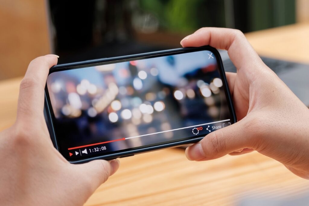 Youtube na telefonie