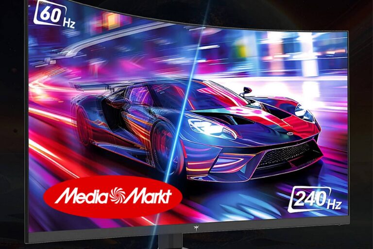 32″ monitor za połowę ceny w Media Markt. Jest zakrzywiony i ma 240 Hz