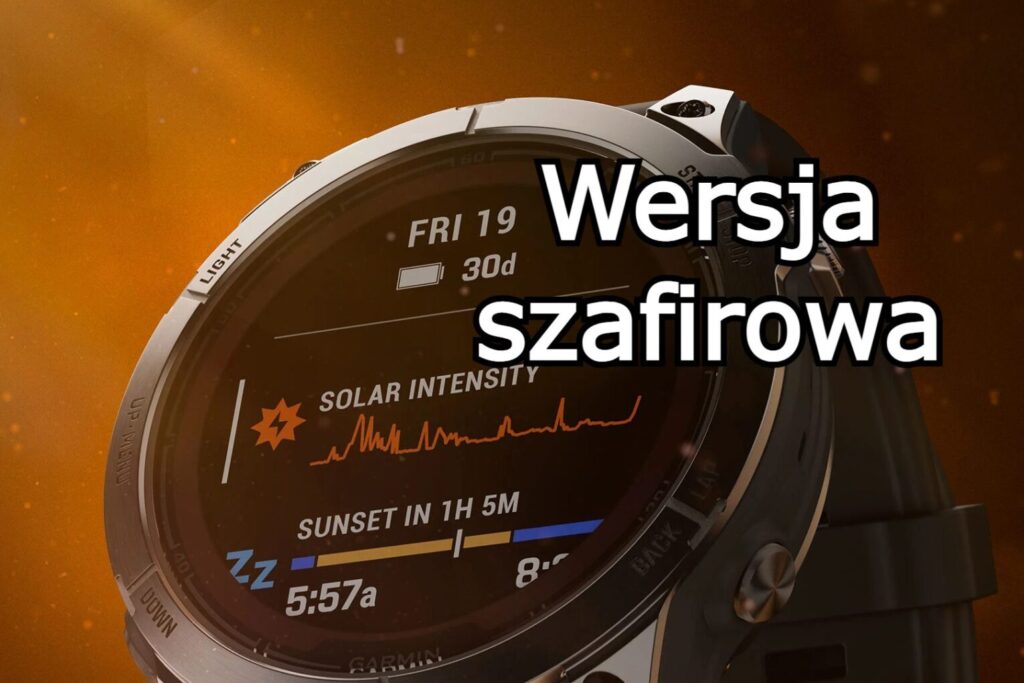 Zegarek Garmin Fenix 7 Pro Sapphire Solar