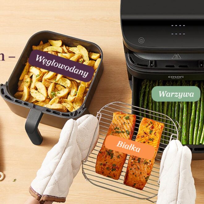 Amazon przecenił premium Air Fryer COSORI Turbo Tower 10,8 l. Teraz tylko 611 zł
