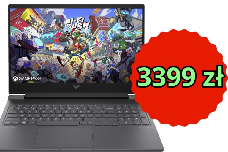 Laptop gamingowy z RTX 4050 oraz i5-14450HX tylko za 3399 zł