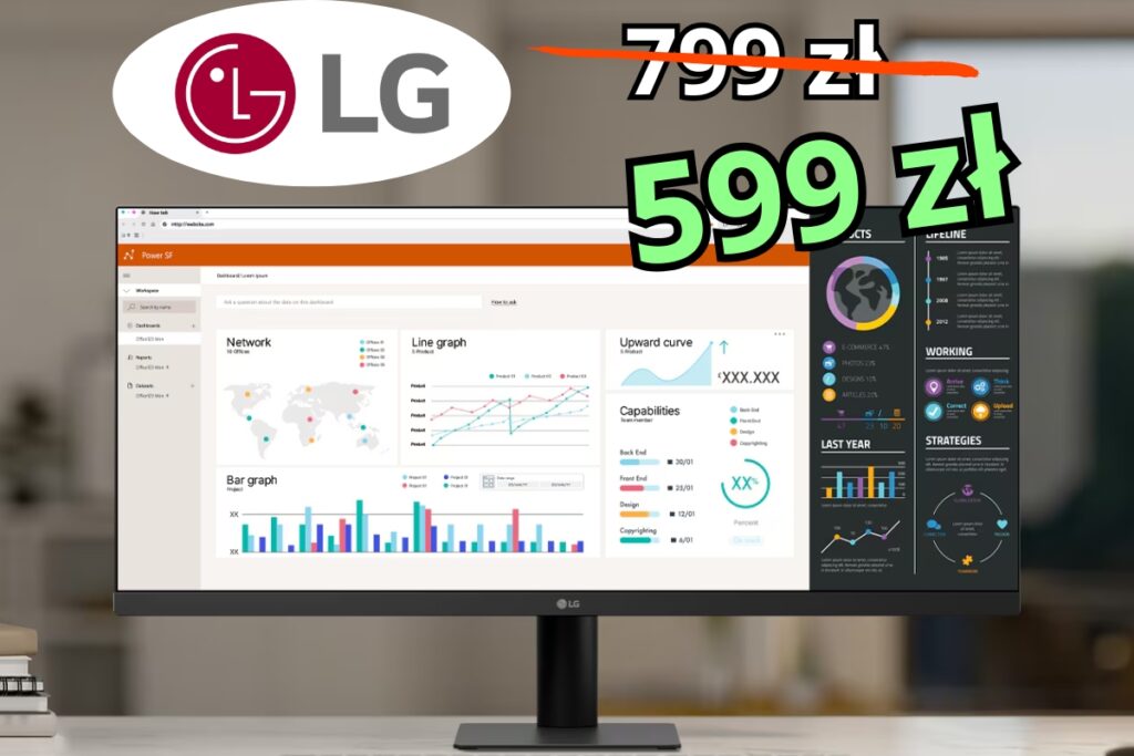 Monitor LG WFHD 29U511A-B promocja