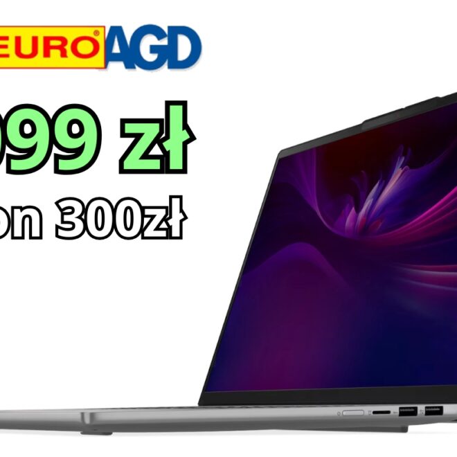 Lenovo IdeaPad Slim 5 z 32 GB RAM DDR5 za 3099 zł. Dodatkowo bon na kolejne zakupy