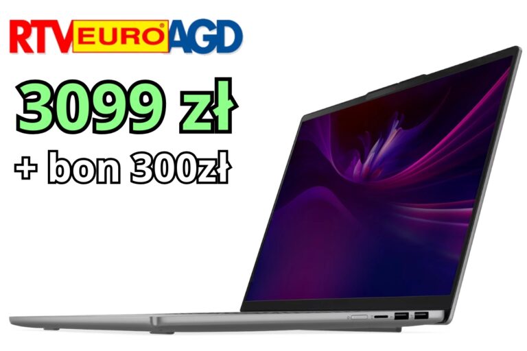 Lenovo IdeaPad Slim 5 z 32 GB RAM DDR5 za 3099 zł. Dodatkowo bon na kolejne zakupy