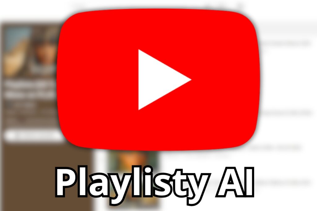 Youtube playlisty AI