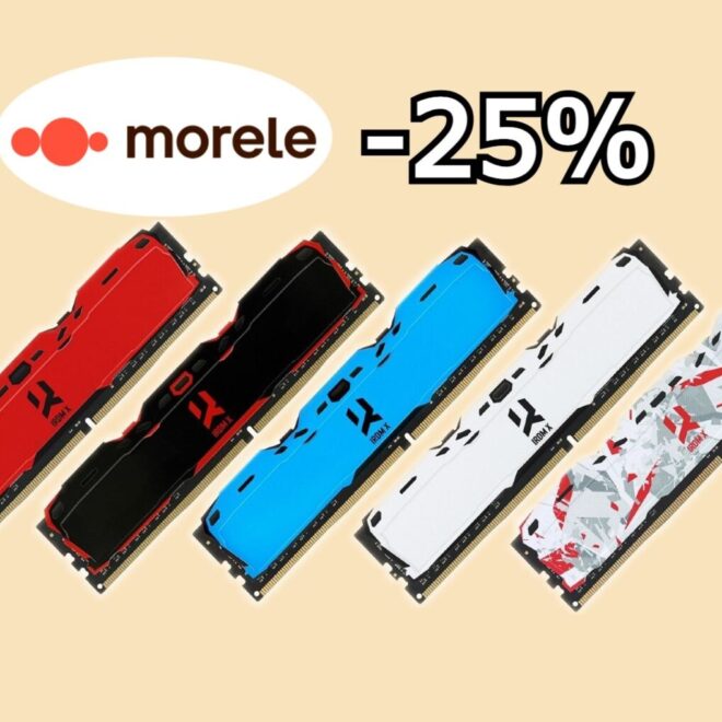 Promocja na pamięć RAM w Morele. 16 GB DDR4 -25%