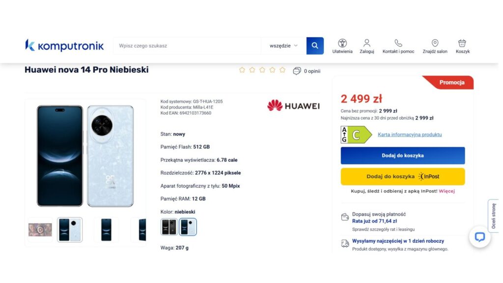 Huawei nova 14 Pro