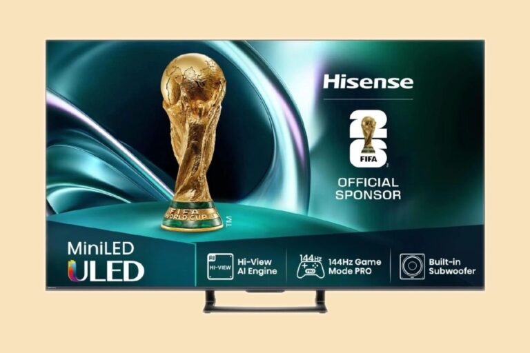 Bardzo uczciwa cena za telewizor Mini LED 65 cali. Hisense U7Q w promocji Komputronik