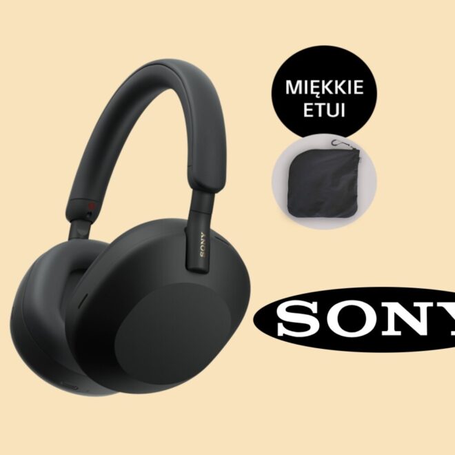 Sony WH-1000XM5 taniej w… sklepie Sony. To teraz najmniejsza cena na te flagowe słuchawki