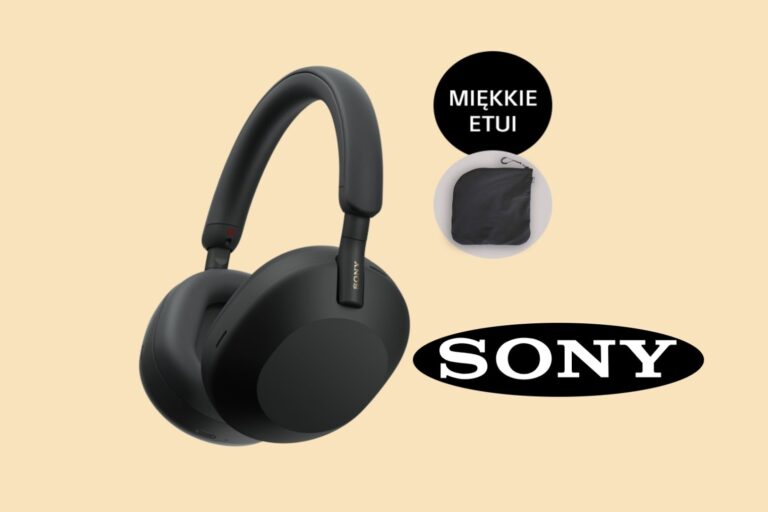 Sony WH-1000XM5 taniej w… sklepie Sony. To teraz najmniejsza cena na te flagowe słuchawki